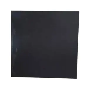 Матовая фарфоровая чистая грубая черная напольная плитка