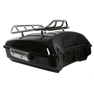 10 "Haché Tour Pack Pak Trunk Porte-Bagages pour Harley <span class=keywords><strong>Road</strong></span> Street Glide 14-24 - Product Image 2