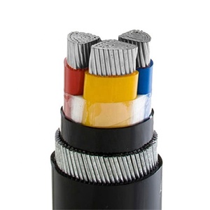 Cables de alimentación de <span class=keywords><strong>aluminio</strong></span> de bajo voltaje, con chaqueta de PVC, <span class=keywords><strong>4</strong></span> núcleos, para construcción - Product Image 5