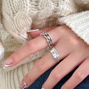 S925 Sterling Silver <b>Ring</b> Smiley Face <b>Open</b> Design Unisex Everyday Wear Jewelry - Product Image 4