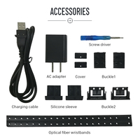 Megastek MT65-bracelet GPS pour capture à domicile avec fibre optique