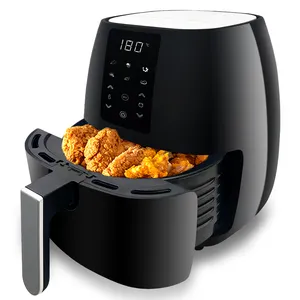 Óleo livre aparelho de cozinha 6 em 1 airfryers tempo & temperatura ajustável 5L/5.5L/6L fritadeiras digitais inteligentes com tela de toque