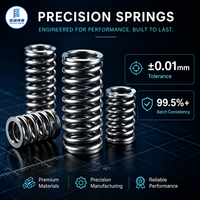 Ressorts de compression cylindriques en acier inoxydable sur mesure |   Ressorts hélicoïdaux industriels robustes OEM/ODM, options gauche/droite |
