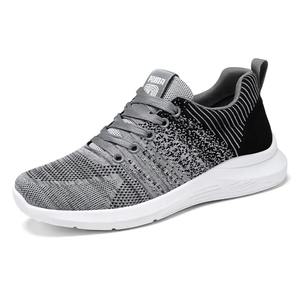 Men's stylish fly-embroidered lace-up running shoes comfortable and casual for <b>coaches</b> hiking and walking - Product Image 2