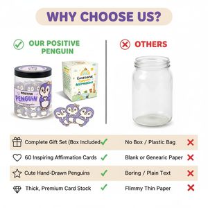 Pot à notes émotionnelles positives, 60 messages émouvants pour le plaisir quotidien, cadeau idéal pour les amoureux, les amis et tout ceux que vous aimez - Product Image 5
