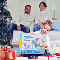 Kit Premium de Robot Inteligente Makerzoid 200 en 1, Kit Educativo STEM de Programación Scratch Junior para Niños de 6+ Años