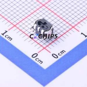 YTS1T0202AIJ01 Tactile Switch SMD Switch Single Pole Single Throw Round Button 1.8N Horizontal Mount - Product Image 2