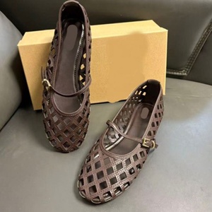 Nuevos Zapatos Planos de Mujer con Malla Calada Estilo Mary Jane, Versátiles, Transpirables y Modernos - Product Image 4