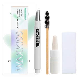 Fórmula de <span class=keywords><strong>cera</strong></span> de depilación vegana personalizable para <span class=keywords><strong>cejas</strong></span> y labios, calma e hidrata la piel, alta tasa de recompra - Product Image 1