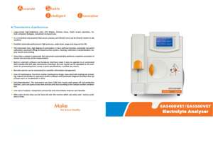 KY-EA5400VET Medische Automatische Bloedanalysator voor Dieren, Abg Bloedgas Elektrolyt Ion K Na Cl Ca ISE Testmachine - Product Image 4