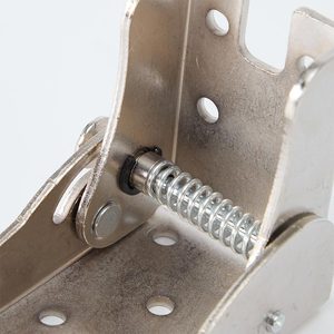 Connecteur de support de pied de table pliant en acier laminé à froid de 2,5 mm avec charnière autobloquante pour tables, chaises et tabourets - Product Image 3