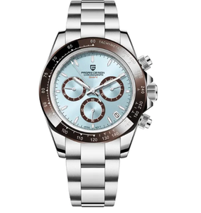 Pagani của nam giới đa chức năng đồng hồ chống thấm nước thép không gỉ lịch Chronograph thạch anh Đồng hồ nam PD-1644 - Product Image 1