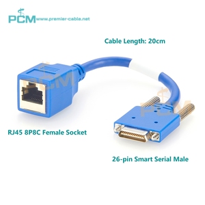 Tương thích <span class=keywords><strong>Cisco</strong></span> ADA-SSC-GM 26-pin thông minh nối tiếp để RJ45 nữ <span class=keywords><strong>Router</strong></span> cáp cho <span class=keywords><strong>WIC</strong></span>-2T <span class=keywords><strong>WIC</strong></span>-2A/S HWIC-2T as5350 truy cập máy chủ - Product Image 3