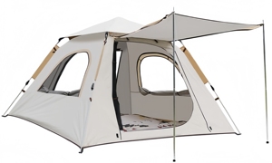 Waterproof Quick <b>Pop</b>-<b>Up</b> Camping 2-3 Person Portable Rip-Stop Oxford <b>Tent</b> for Outdoor Hiking - Product Image 4