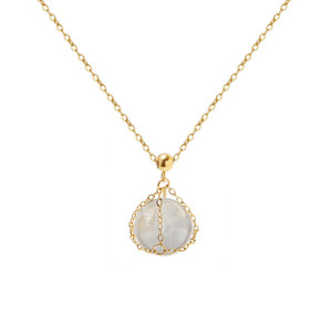 Collar con Colgante de Plata de Ley S925, Diseño Retro de Lujo, Gota de Agua con Diamante Rosa, Versátil para el Uso Diario y la Moda - Product Image 5