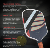 Raquette de pickleball Slk X édition commémorative en fibre de carbone T700 (génération 5)