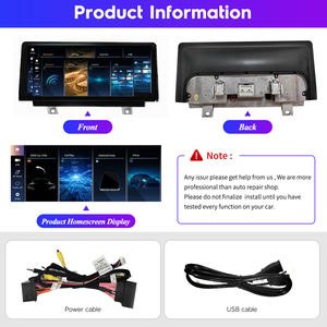 Écran Multimédia de Voiture 10,25" avec Système Linux Sans Fil <span class=keywords><strong>Carplay</strong></span> et <span class=keywords><strong>Android</strong></span> Auto pour BMW X1 F48 F49 E84 Navigation CIC NBT Autoradio - Product Image 6