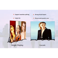 Pantalla LED Publicitaria Comercial para Exteriores a Todo Color, Tipo Tótem, P1.53 P1.86 P2 P2.5