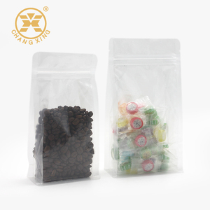 <strong>Simple</strong> Large Capacity Inventory Bag Peanut Seeds Flat Clear Food Grade Zip Loc Plastic Bag for Cashew Nut - Product Image 2