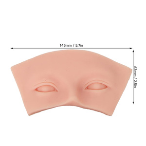 Piel de Práctica de Silicona 5D para Tatuaje de Cejas, Almohadilla de Entrenamiento PMU para Microblading y Práctica de Maquillaje de Pestañas - Product Image 5