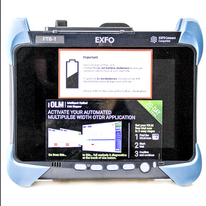 Equipo de Prueba de Fibra Óptica EXFO FTB-750C-SM3 OTDR, Reflectómetro Óptico en el Dominio del Tiempo - Product Image 1