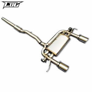 Boska Catback Échappement Pour <span class=keywords><strong>Audi</strong></span> <span class=keywords><strong>TT</strong></span> <span class=keywords><strong>MK1</strong></span> Type 8N 1.8T 1998-2006 Commande De Soupape D'échappement Système D'échappement - Product Image 2