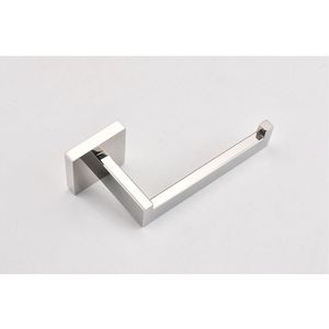 Ensemble de matériel de salle de bain moderne, finition chromée, porte-serviettes mural en métal, usage domestique - Product Image 3