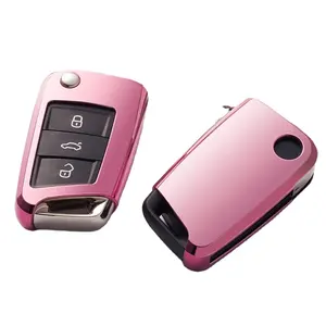 CHSKY TPU Replace Car Key Case Comfort Access Function For Golf 7 6 5 for golf mk7 mk6 Car key cover Car Accessories