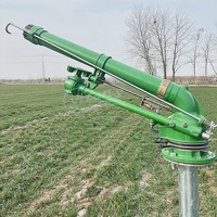 Titans 360 °   Canon à eau rotatif à engrenages métalliques de 85 m pour l'irrigation des fermes et des paysages