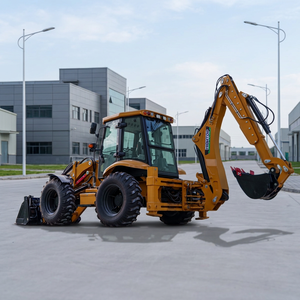 Cargadora Retroexcavadora 4x4 Directa de Fábrica, Carga Nominal de 2500 kg, Cucharón de 1.2 m³, Cargadora Frontal para Trabajos Municipales y de Construcción de Carreteras - Product Image 1