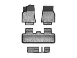 Tapis de sol de voiture en fibre de carbone résistants à l'usure et durables, produit phare de l'usine DSN, pour Tesla Model Y (7 places) <span class=keywords><strong>2021</strong></span> <span class=keywords><strong>2022</strong></span> - Product Image 1