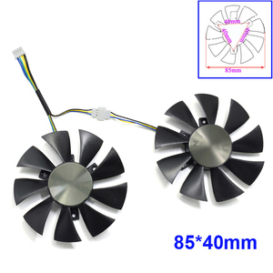 YOINNOVATI 85mm GA91S2H GFY09010E12SPA 4Pin VGA Refroidisseur Ventilateur pour <span class=keywords><strong>AMP</strong></span> 1060 6 GB GTX <span class=keywords><strong>1070</strong></span> Mini Carte Graphique Ventilateur De Refroidissement - Product Image 3