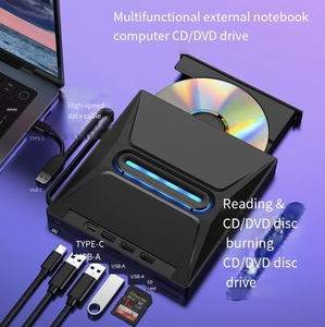 <span class=keywords><strong>Lecteur</strong></span>/<span class=keywords><strong>graveur</strong></span> de <span class=keywords><strong>CD</strong></span>/DVD portable <span class=keywords><strong>externe</strong></span> USB Blu-ray pour ordinateur portable/de bureau, sauvegarde de données haute vitesse - Product Image 3