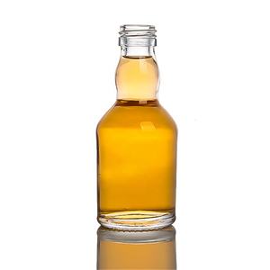 ขวดแก้วพร้อมฝาขวดเหล้าวิสกี้วิสกี้เหล้ารัมบรั่นดี50มล. สีสเปรย์ออกแบบโลโก้ได้ตามต้องการ - Product Image 4