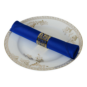 Handmade Modern Style Square Table <strong>Napkin</strong> Plain Red <strong>Blue</strong> 100% Polyester 48*48cm Durable Home Use for Events/Party - Product Image 5