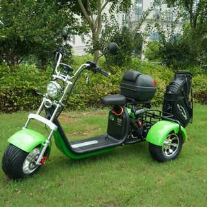 Novo Design 2026 <span class=keywords><strong>Golf</strong></span> CE Novo Modelo Citycoco <span class=keywords><strong>Scooter</strong></span> Elétrico de 3 Rodas Citycoco 2000w com Pneu Largo e Assento - Product Image 1