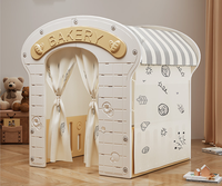 Tente de jeu d'intérieur moderne de taille personnalisable pour les tout-petits, cabane triangulaire pliable pour enfants