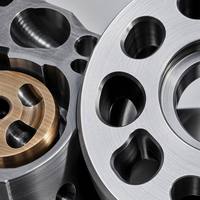 Pièces de rechange pour groupe rotatif de pompe OEM sur mesure usinées CNC K3V K5V HPV avec plaque de soupape et plaque oscillante