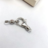 Boucles de connexion à ressort en cuivre plaqué micro-incrustées pour bijoux DIY, bracelets et colliers - Accessoires de bijouterie en gros