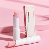 Baume à lèvres hydratant, nourrissant et teinté rose macaron, végétalien, bio, personnalisé, en gros, sous marque privée