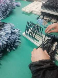 (USA Cổ Phiếu) 12mm 50ct DC12V 0.5W RGB <span class=keywords><strong>Bullet</strong></span> <span class=keywords><strong>pixel</strong></span> đèn với xconnector và 4 ''khoảng cách - Product Image 5