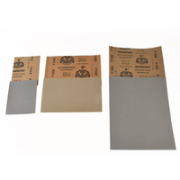 Bonne vente Meilleur prix Rectangle ponçage papier abrasif tampons de polissage carbure de silicium meuleuse papier de verre