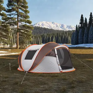 Coniglio di fuoco 2024 migliore popolare portatile impermeabile automatico POP-UP tenda tenda tenda da campeggio per campeggio all'aperto Picnic