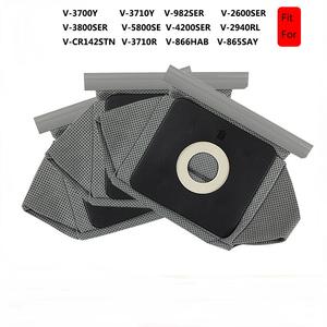 Sac à poussière en tissu pour <span class=keywords><strong>aspirateur</strong></span> <span class=keywords><strong>universel</strong></span> lavable et réutilisable, compatible avec les aspirateurs L G - Product Image 6