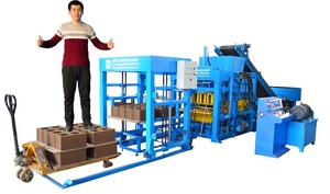 QT4-18 Hcb Hollow Khối Máy Tự Động Gạch Rỗng Giá Máy Trong Bangalore Làm Khối Bê Tông Máy - Product Image 6