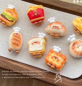 3D Resin Fridge Magnet Mini Simulation Food Refrigerator Magnets - Product Image 2