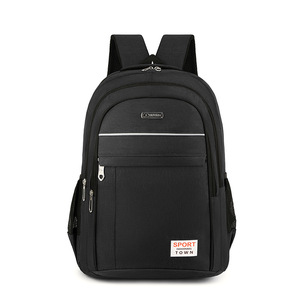 Laptop <b>Backpack</b> For Men Large Capacity Business Travel Shoulder <b>Straps</b> Solid Color Gray Black Blue Red Spring 2025 - Product Image 4