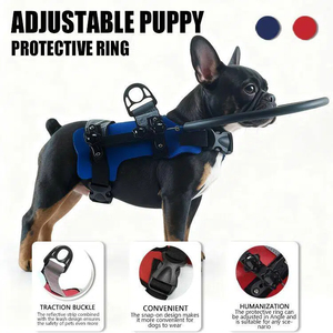 Arnés de Seguridad Reflectante Personalizado <span class=keywords><strong>para</strong></span> <span class=keywords><strong>Perros</strong></span> <span class=keywords><strong>Ciegos</strong></span>, con Botón Anticolisión Ajustable, Halo de Seguridad <span class=keywords><strong>para</strong></span> <span class=keywords><strong>Perros</strong></span> Pequeños, Medianos y Grandes - Product Image 1