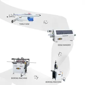 Zicar - Máquina para móveis com melhor preço, serra de painel altendorf de precisão, linha de produtos para móveis, serra de mesa deslizante para trabalhar madeira