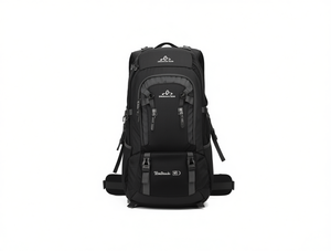 Zaino da Escursionismo 30-40L Impermeabile in Nylon con Vestibilità Regolabile per Viaggi all'Aperto - Product Image 1